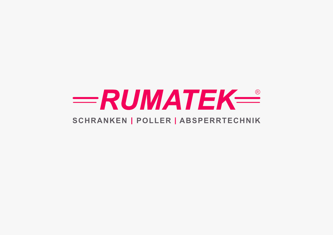 RUMATEK GMBH Logo-Design Logo-Design, Produktkatalog, Autobeschriftung RUMATEK GMBH 2019/2020/2021 Logoüberarbeitung, Design, Layout, Satz, Reinzeichnung, Bildbearbeitung